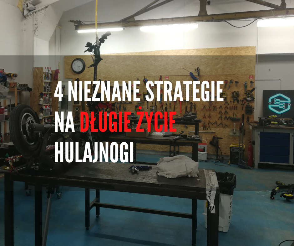 artykuł o konserwacji hulajnóg elektrycznych