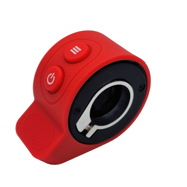 Manetka gazu czerwona z przyciskami 7 0c367c277a1c794f45ef99cdaa21ae63