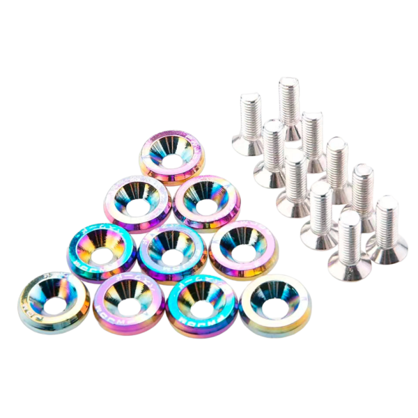 Podkładki ozdobne JDM opalizujące 10szt