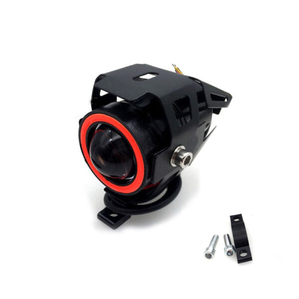 Światło lampa LED U7 ring z klaksonem do hulajnogi elektrycznej, motorów i e-bike