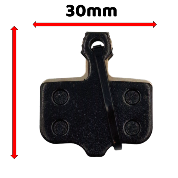 Klocki hamulcowe żywiczne do hulajnogi elektrycznej NUTT ZOOM Motus 7 fcad285fb82ceea64d1281a806a0ed15