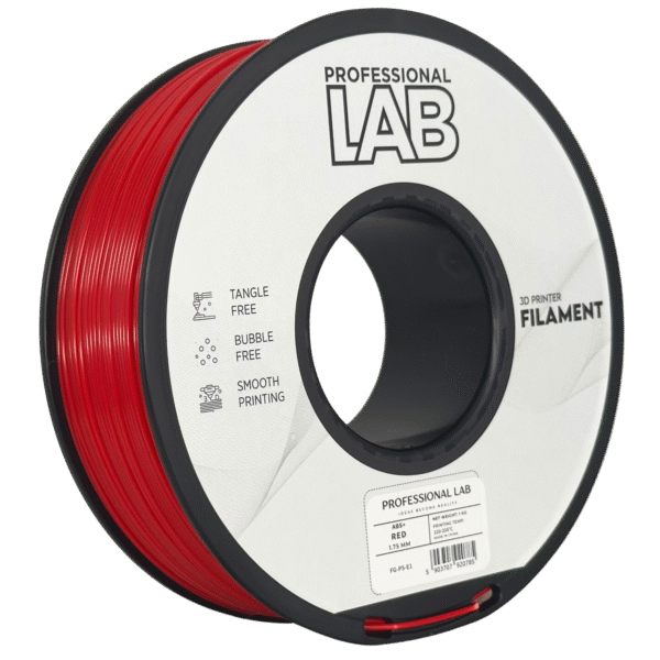 Filament Prof. Lab ABS+ 1.75mm 1kg Czerwony | Red