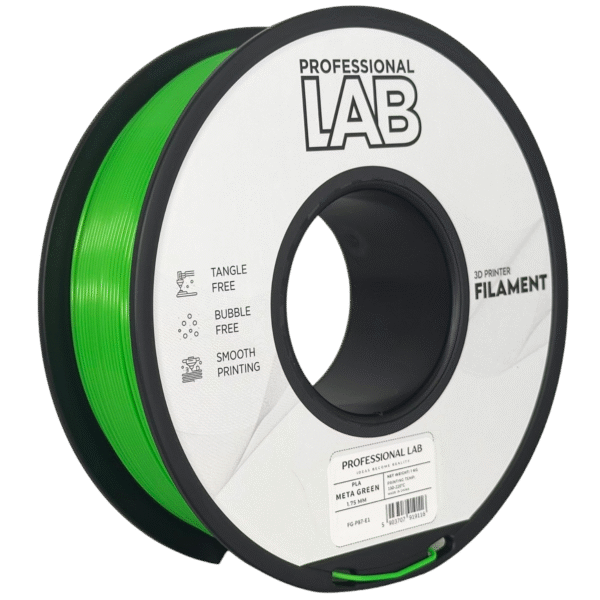 Filament Prof. Lab PLA 1.75mm 1kg Metaliczny Zielony | Metallic Green 7 435fe9bdcd247426b88a2754d17ba580