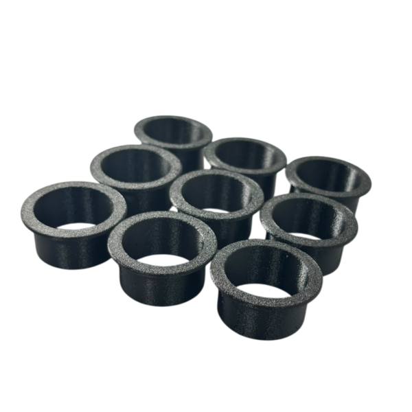 Przelotka do kabli 35 mm okrągła, maskownica do płyty 18 mm, czarna, 10 sztuk 6 c4cce2d7ea5289a435708ea9be544d5e